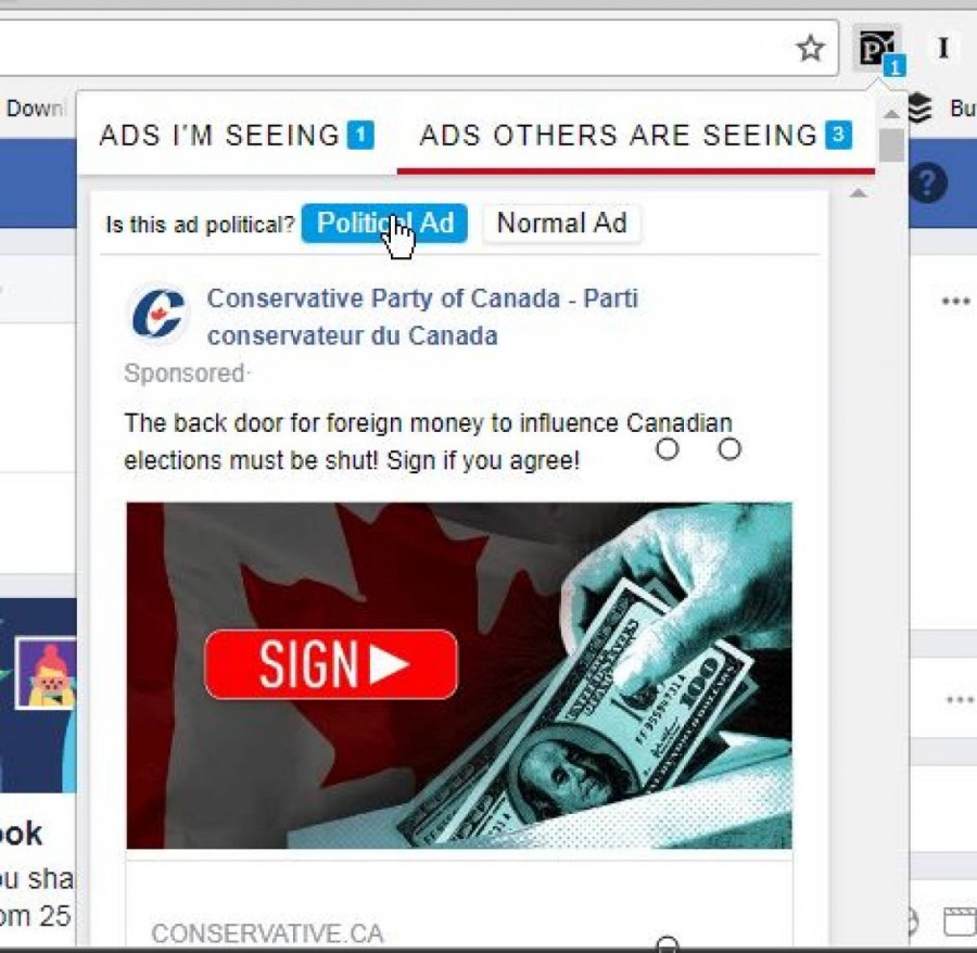 CBC просит пользователей помочь отслеживать политические объявления на Facebook