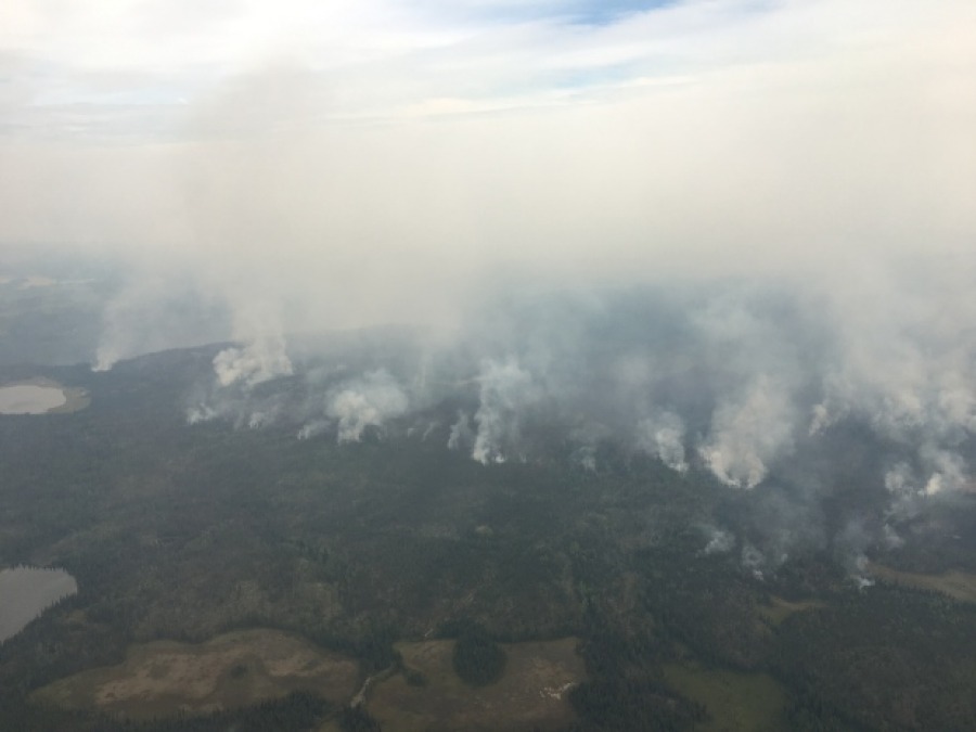 В Британской Колумбии пылают небывалые пожары  
