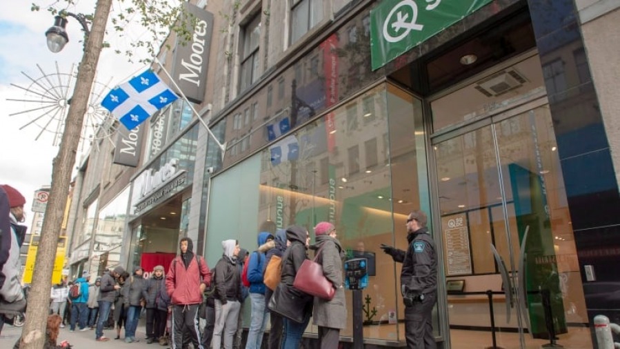 Квебекские магазины по продаже каннабиса будут закрыты только два дня в неделю 