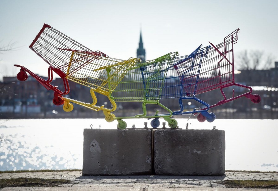 Квебекский художник создаёт символ надежды во время пандемии коронавируса