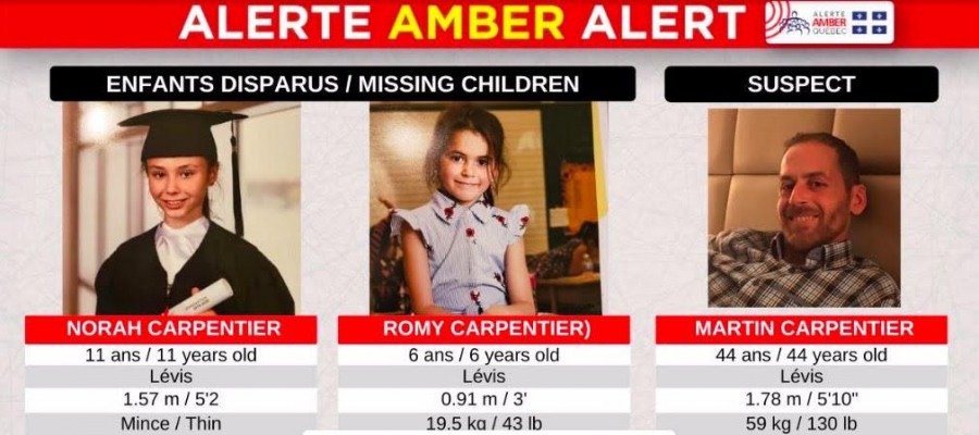 Alert Amber: объявлен розыск двух девочек. Полиция просит помощи в распространении информации